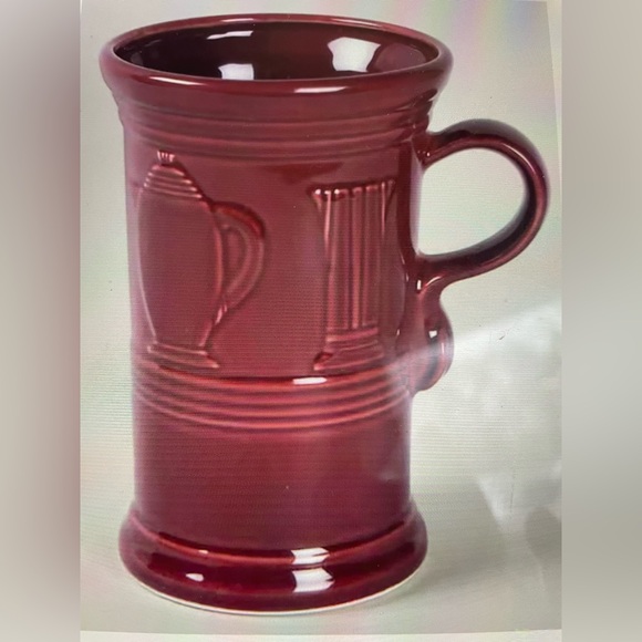 FIESTAWARE CINNABAR CAPPUCCINO MUG 6 1/8 tall
DISCONTINUED - Picture 7 of 9